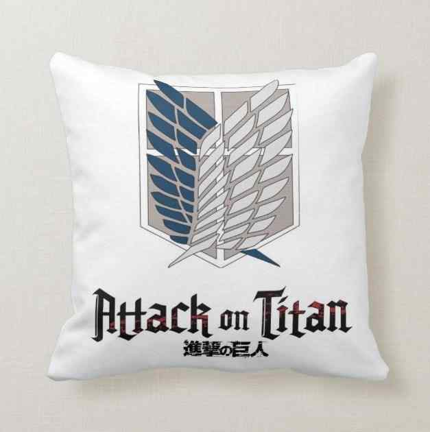 Titan of Attack Anime Tasarımlı Yastık Arkadaşa Hediye