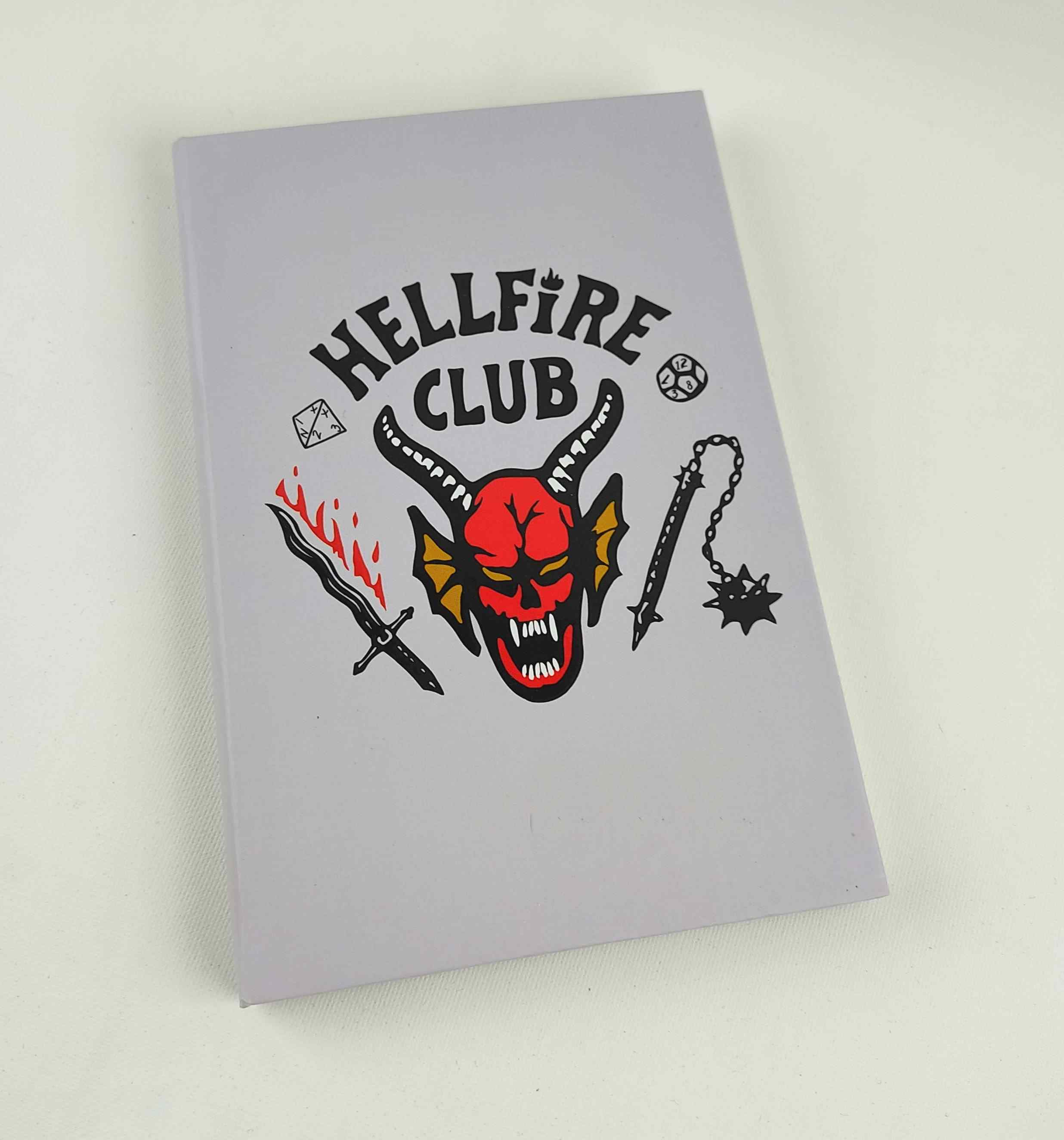 Stranger Things HellFire Club Tasarımlı Defter Arkadaşa Hediye