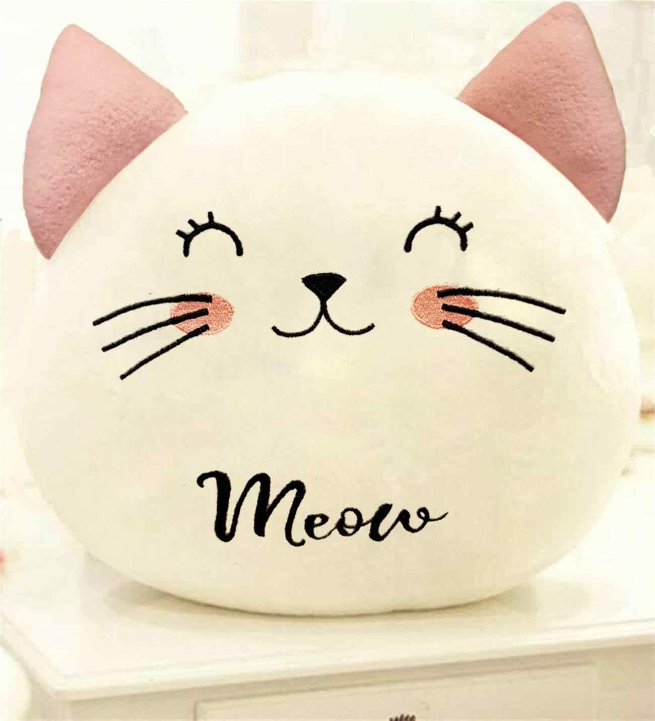 Masum Kedi Polar Yastık Mutluluk Deposu