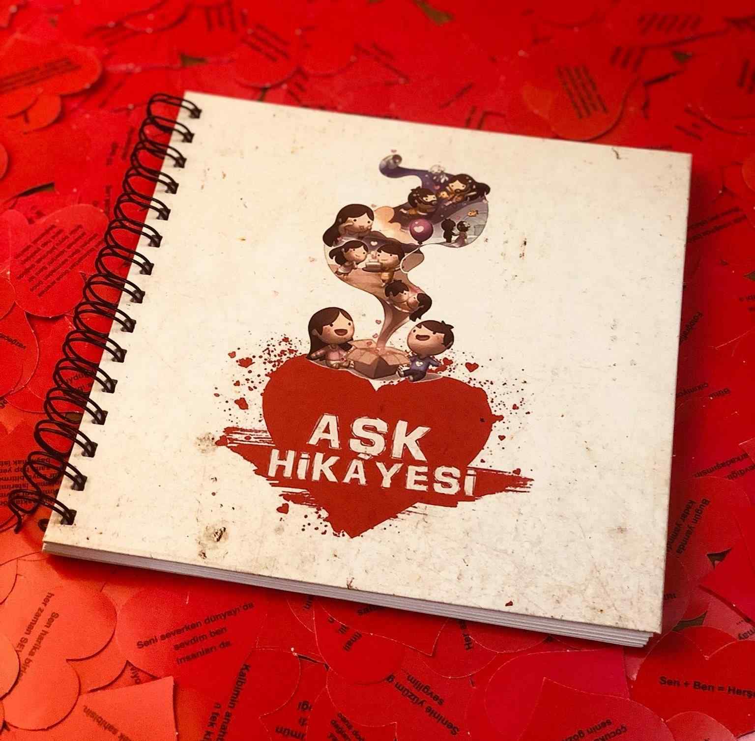 Ask Hikayesi Ask Sozleri Dolu Muzikli Kar Kuresi Ve Ask Hikayemiz Albumu Sevgiliye Hediye Seti