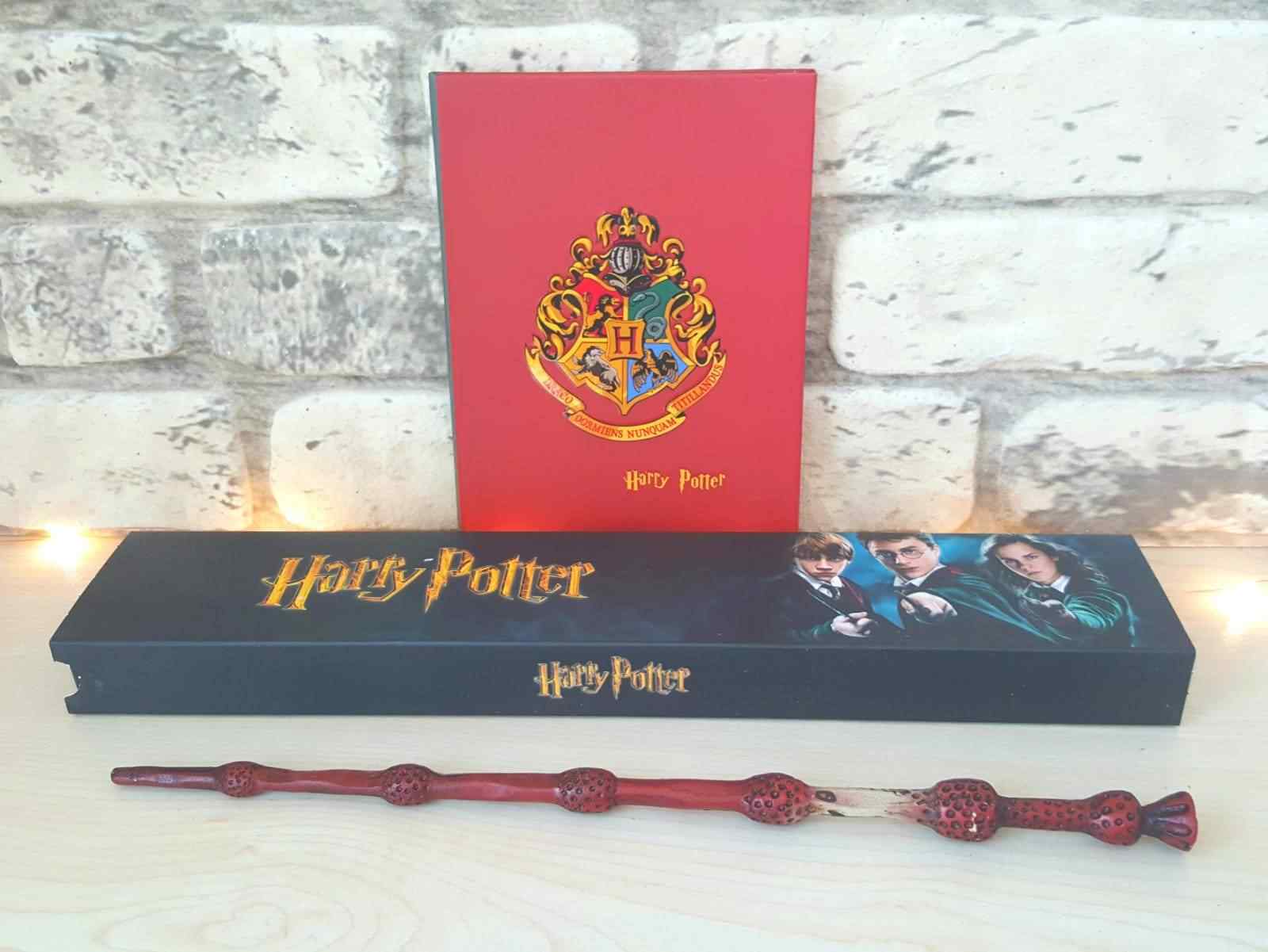 Harry Potter Anime Dumbledore Sihirli Asa Ve Defter Hediye Seti