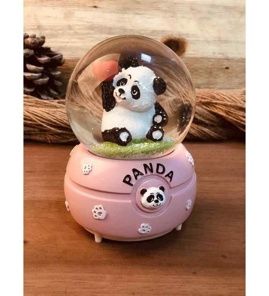 Sevimli Panda Muzikli Donen Kar Kuresi
